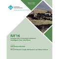 IUI 16 21st ACM International Conference on Intellligent User Interfaces