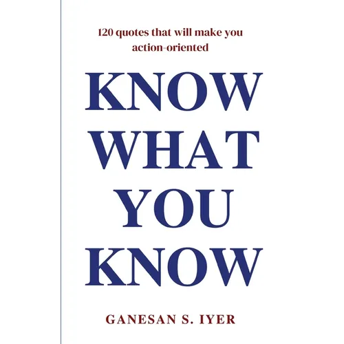 Know What You Know