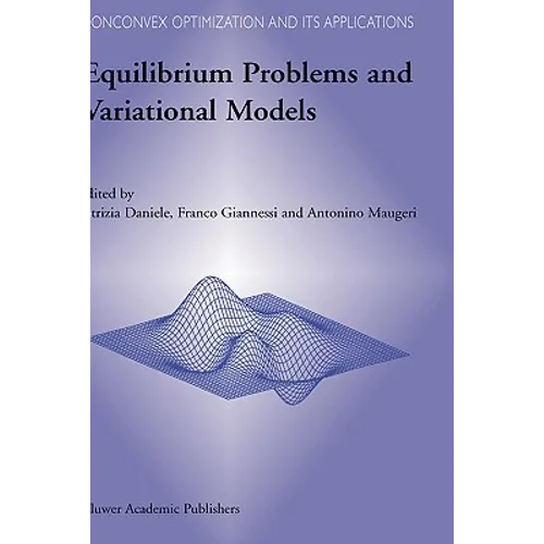 Equilibrium Problems and Variational Models