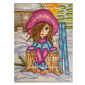 Heather Valentin's Snow Frolic Coloring Book: Christmas, Winter, Magical Wonderland Fantasy Fun Coloring Book Perfect For All Ages