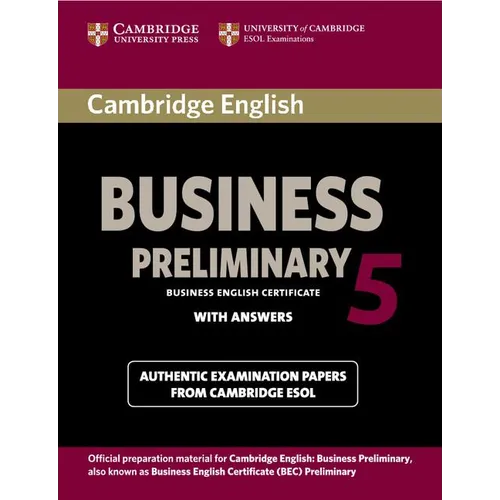 Cambridge English Business 5 Preliminary