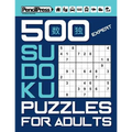 500 Expert Sudoku Puzzles for Adults (with answers)