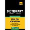 Theme-based dictionary British English-Norwegian - 7000 words