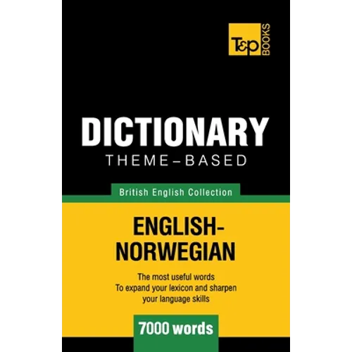 Theme-based dictionary British English-Norwegian - 7000 words