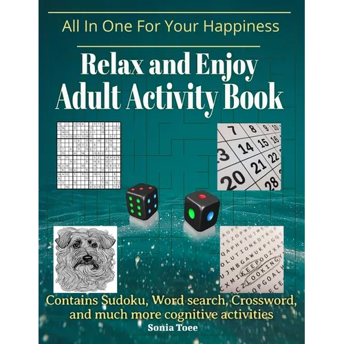 Adult Activity Book: Relax and Enjoy