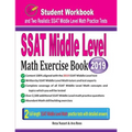 SSAT Middle Level Math Exercise Book: Student Workbook and Two Realistic SSAT Middle Level Math Tests