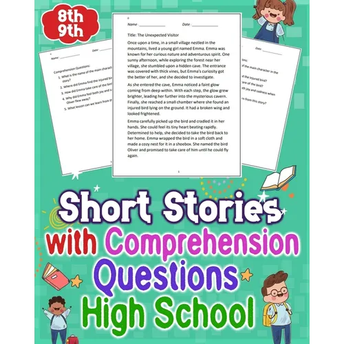 Short Stories with Comprehension Questions High School 8th - 9th: Explore engaging short stories tailored for 8th-9th graders. Enhance comprehension w