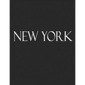 New York: White Black Decorative Book to Stack Together on Coffee Tables, Bookshelves and Interior Design Add Bookish Charm Decor to Your Home New Yor