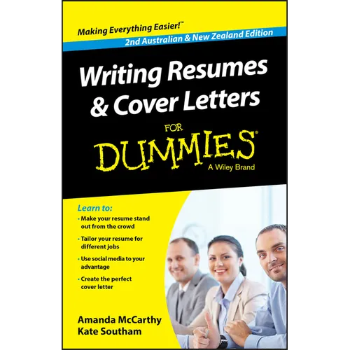Writing Resumes and Cover Letters for Dummies - Australia / Nz