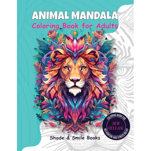 Animal Mandala Coloring Book for Adults