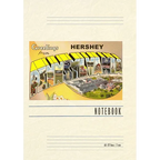 Vintage Lined Notebook Greetings from Hershey, Pennsylvania