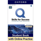Q3e 4 Listening and Speaking Student Book and IQ Online Pack - Paperback