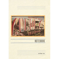 Vintage Lined Notebook Greetings from Aurora, Illinois