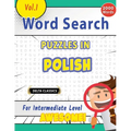 Word Search Puzzles in Polish for Intermediate Level - Awesome! Vol.1 - Delta Classics