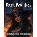 Dark beauties woman coloring book for inmates