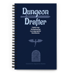 Stationery: DungeonDrafter Spiral Notebook (Dotted)-0