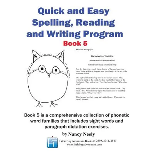 Quick and Easy Spelling, Reading and Writing Program Book 5