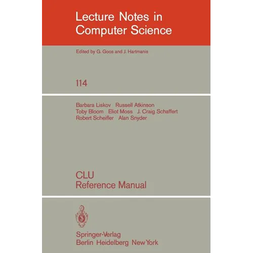 Clu: Reference Manual