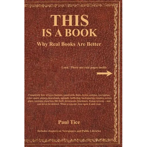 THIS Is a Book: Why Real Books Are Better