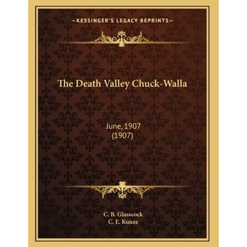The Death Valley Chuck-Walla: June, 1907 (1907)