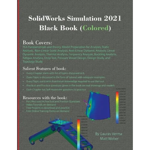 SolidWorks Simulation 2021 Black Book (Colored)