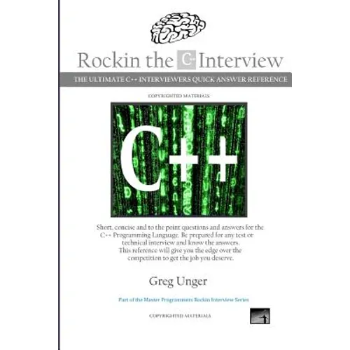 Rockin the C++ Interview