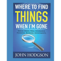 Where to find things when I'm gone