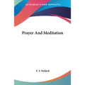 Prayer And Meditation