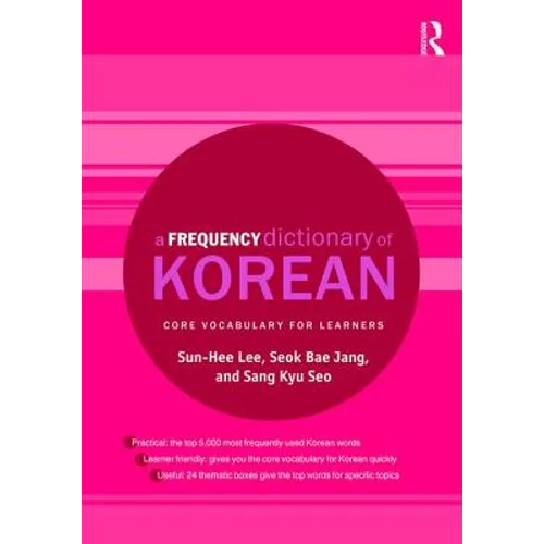 A Frequency Dictionary of Korean: Core Vocabulary for Learners