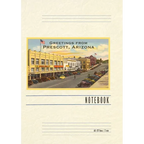 Vintage Lined Notebook Greetings from Prescott - Paperback