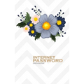 Internet Password Organizer: Flowers (Password Log Book)