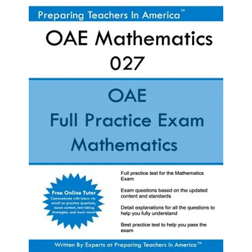 OAE Mathematics 027: OAE Math Study Guide