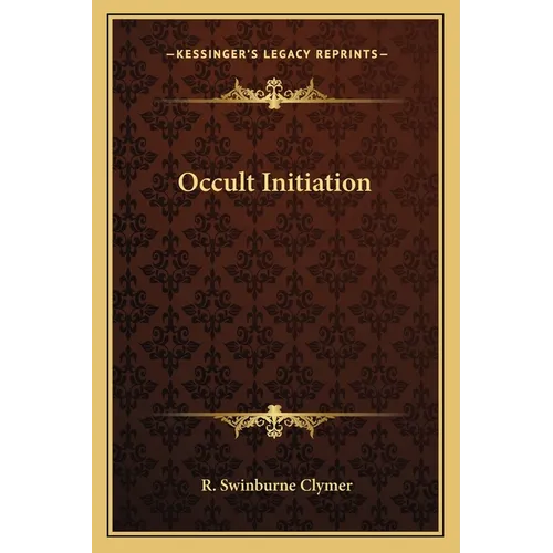 Occult Initiation