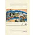 Vintage Lined Notebook Greetings from Idaho