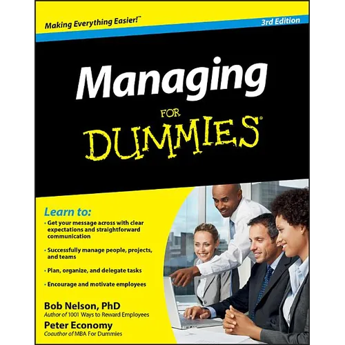 Managing for Dummies 3e
