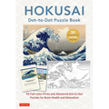 Hokusai Dot-To-Dot Puzzle Book: 30 Full-Color Prints and 30 Advanced Dot-To-Dot Puzzles for Brain Health and Relaxation