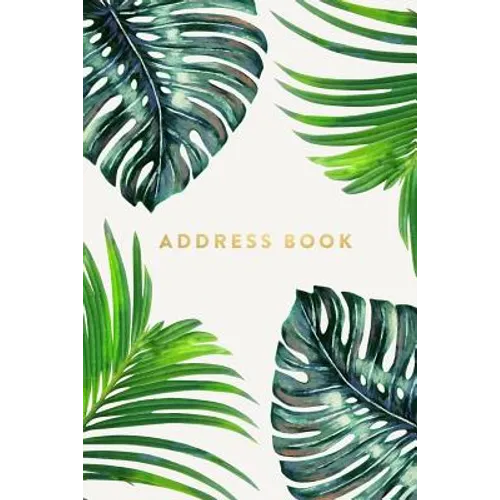 Address Book: Ferns, 6x9, 130 Pages, Professionally Designed