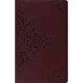 ESV Value Thinline Bible (Trutone, Chestnut, Filigree Design)