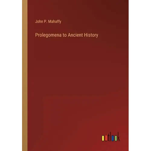 Prolegomena to Ancient History