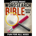Word Search Bible Puzzle Book: 80 Large Print Puzzles, Featuring Words from Bible Chapters, Fun for Christian Puzzle Enthusiasts Young and Old