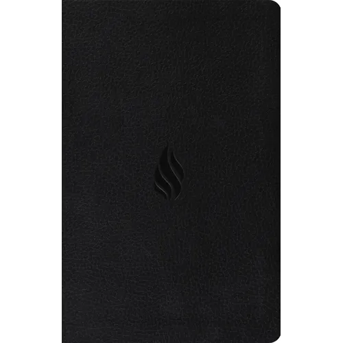 ESV Premium Gift Bible, Red Letter (Trutone, Midnight, Flame Design)