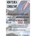 How to Be a Consultant