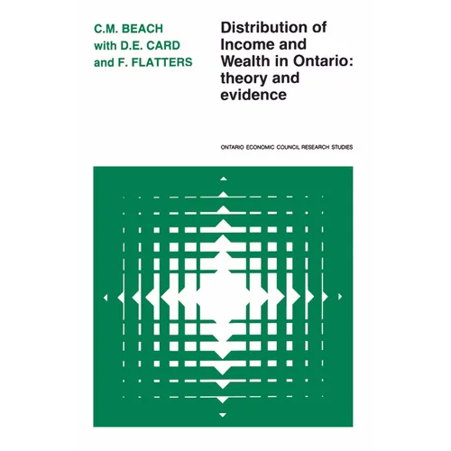 Distribution of Income and Wealth in Ontario: Theory and Evidence
