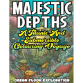 MAJESTIC DEPTHS- A Titanic and submersible Coloring Voyage