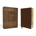 Nasb, Classic Reference Bible, Genuine Leather, Buffalo, Brown, Red Letter, 1995 Text, Comfort Print