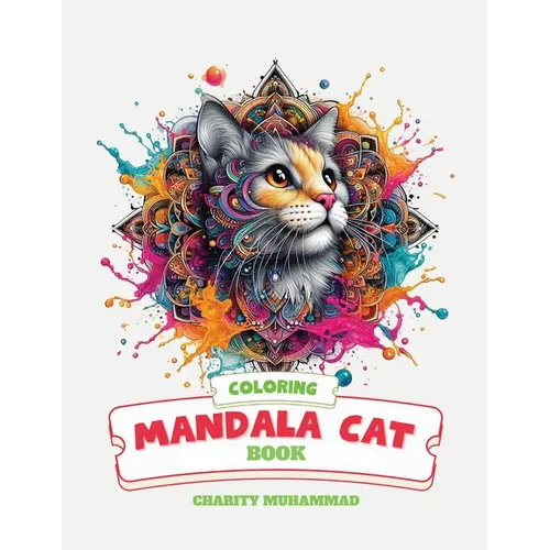 Mandala Cat Coloring