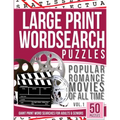Large Print Wordsearches Puzzles Popular Romance Movies of All Time v.1: Giant Print Word Searches for Adults & Seniors