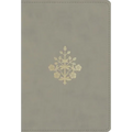 ESV Large Print Compact Bible, Red Letter (Trutone, Stone, Branch Design)