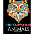 Adult Coloring Book: Animals: Coloring Book for Grownups Featuring 34 Beautiful Animal Designs
