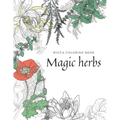 Magic herbs: Wicca coloring book